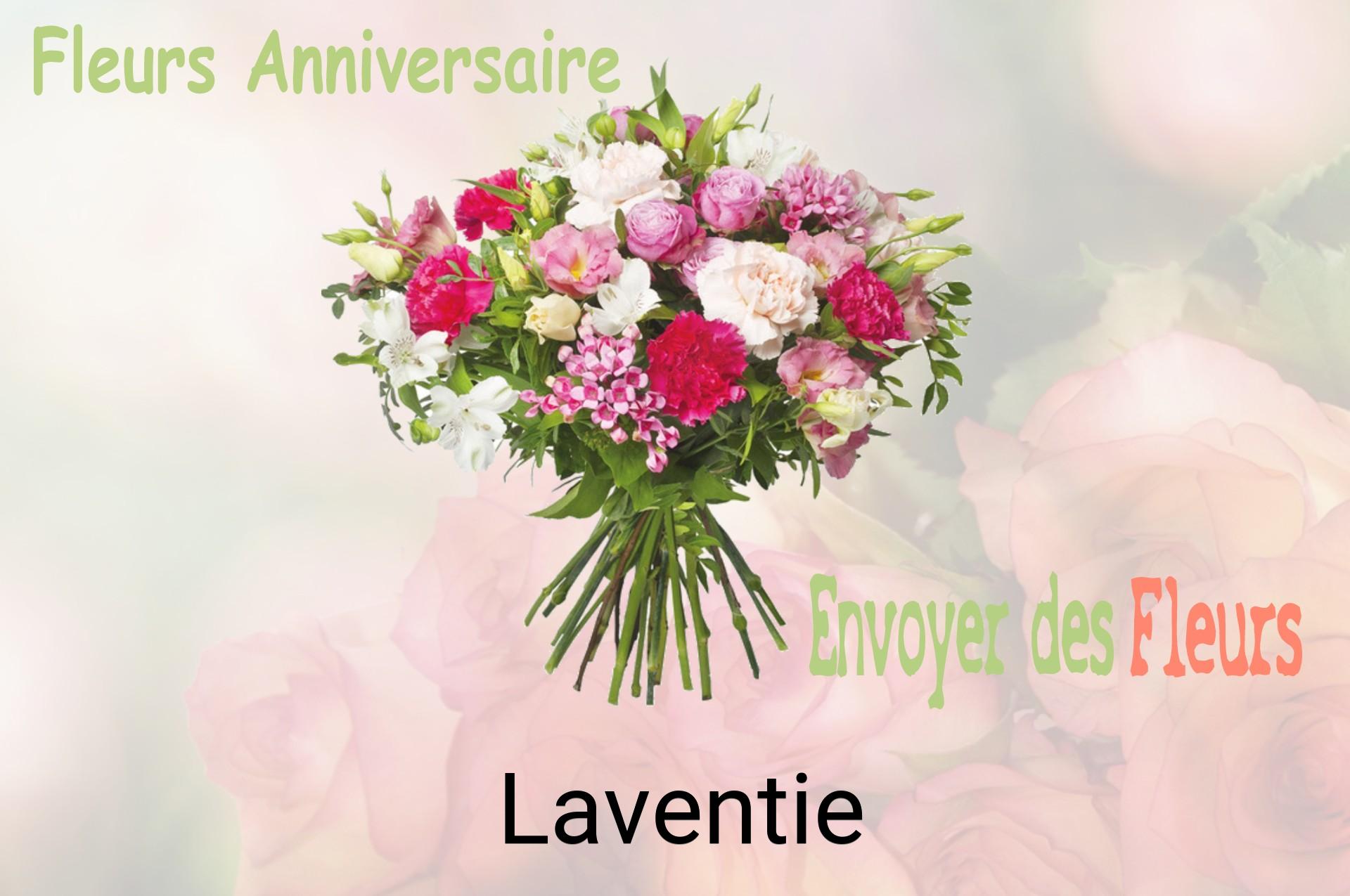 Bouquet de fleurs d’anniversaire livré à Laventie