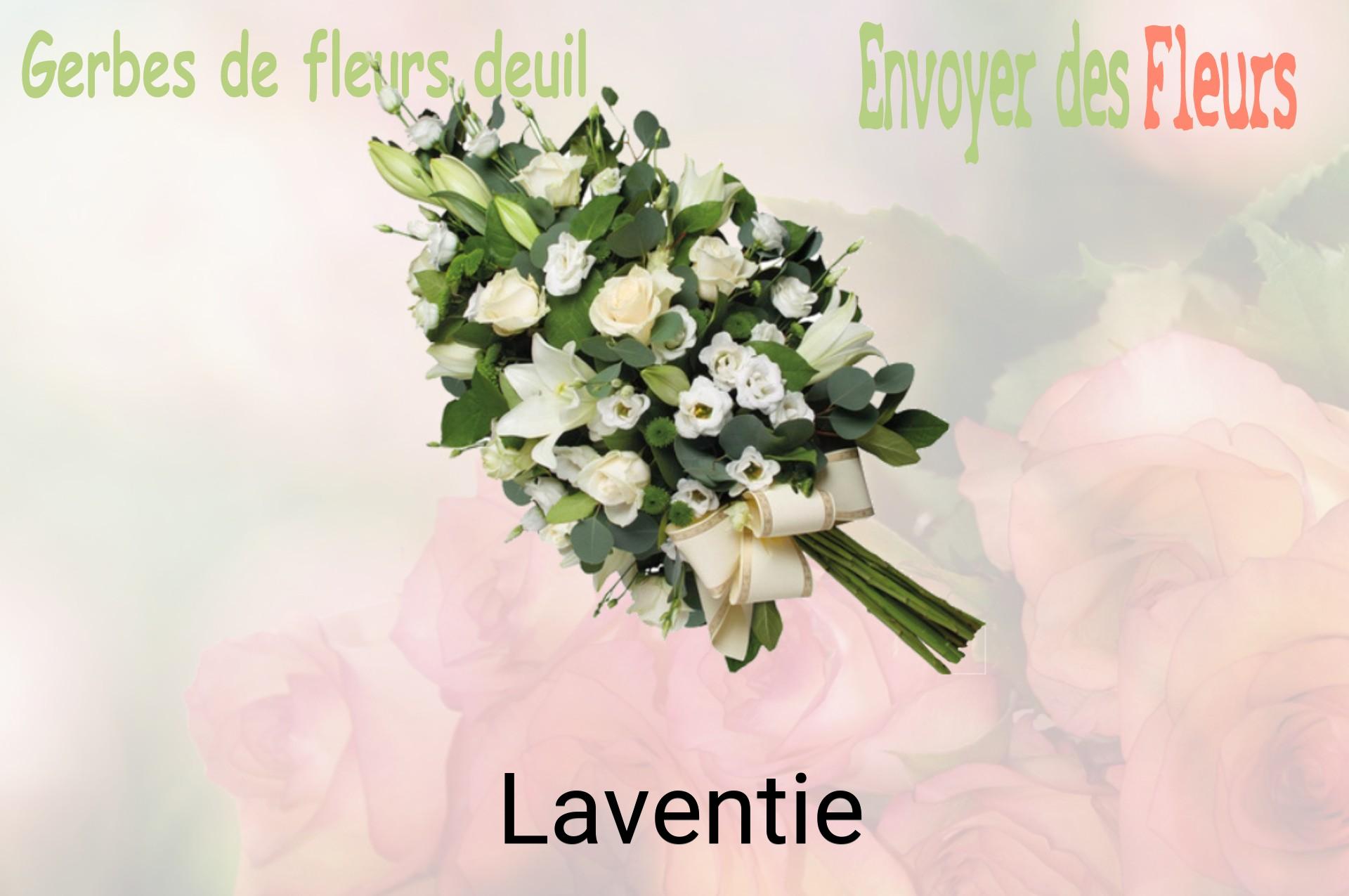 Gerbe de fleurs de deuil livrée à Laventie